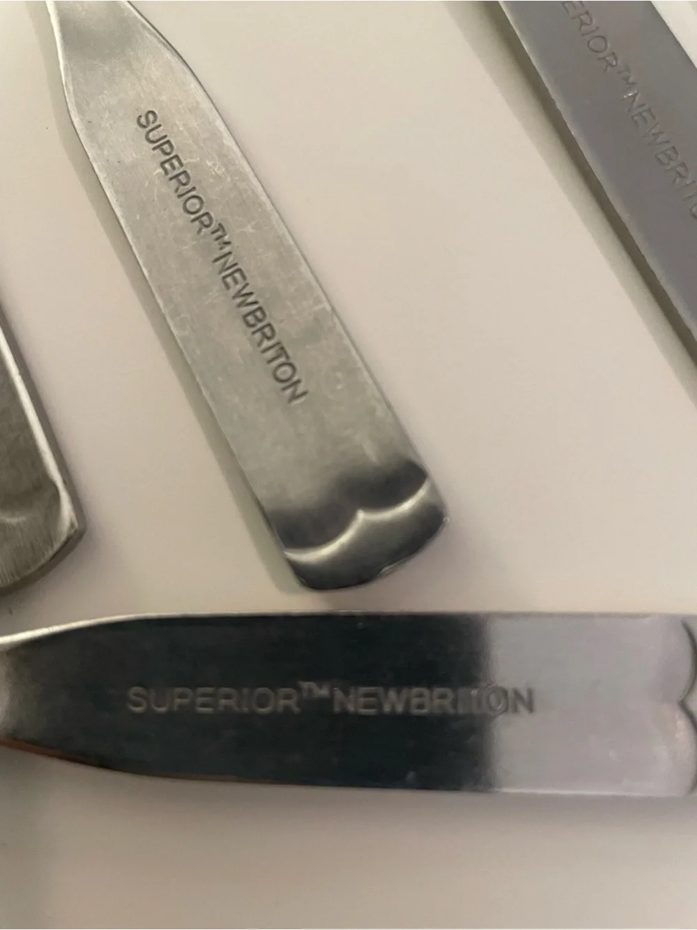 Vintage Superior Stainless Newbriton Dinner Forks Set Of 8